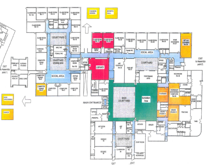 Bray Institute Campus Map